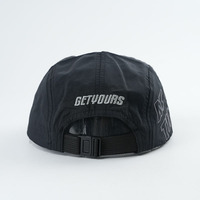 Gorra de Campamento Yukaihe de Nailon Negro Personalizable con Impresión de Logotipo para Hombre y Mujer para Viajes al Aire Libre Todas las Estaciones