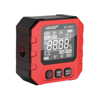 Inclinomètre numérique magnétique portable NOYAFA NF-566S, niveau laser haute précision, capteur six axes, précision 0,2, aluminium