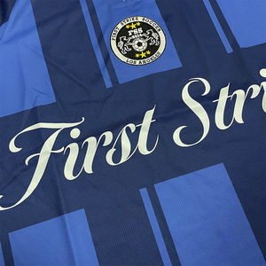 เสื้อฟุตบอลคอวีเสื้อสตรีทชุดฟุตบอลย้อนยุคเสื้อเจอร์ซีย์คลาสสิกออกแบบได้ตามต้องการ - Product Image 5