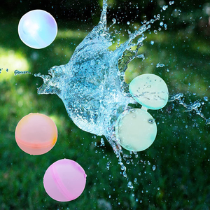Palloncini d'Acqua in Silicone Ricaricabili <span class=keywords><strong>a</strong></span> Riempimento Rapido e Autosigillanti per Bambini, Giochi Estivi all'Aperto e Piscina - Product Image 2