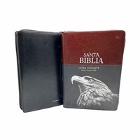 Impression de Bibles personnalisées de haute qualité, reliure parfaite, offset sur papier couché et papier d'art, gaufrage, couverture rigide en carton kraft A4