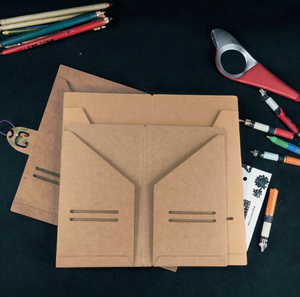 Système de classement Kraft détaillé avec des pochettes spécifiques pour différents types de documents - Product Image 3