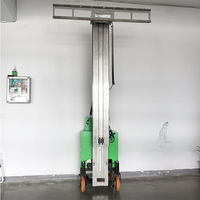Robot de Enlucido con Brazo de 1.3m de Longitud, Máquina Automática de Nivelación con Ruedas, Altura de Alisado de 3m 4m, Peso Total de 187kg 210kg