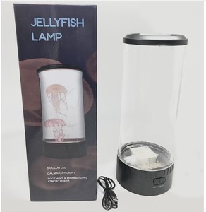 Bán Hot Jelly Fish LED Tâm Trạng Aquarium Đèn Đêm Đèn 3Dacrylic Trẻ Em Bảng Đèn Với 5 Màu LED Thay Đổi - Product Image 6