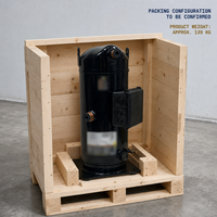 Compresseur Scroll Hermétique Copeland ZR250KCE-TED-522, Capacité de Refroidissement 60kW, 460V Triphasé 60Hz, Métal, pour Refroidissement Commercial
