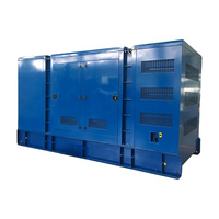 Générateur diesel silencieux 800 kW 1000 KVA 400V 440 V 50/60 Hz refroidi par eau, démarrage électrique DC, AVR pour alimentation de secours d'usine
