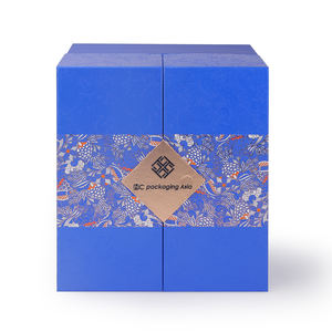 Caja de papel artesanal EW personalizado, juego de calendario de adviento vacío, caja de cartón, 2023 N - Product Image 5