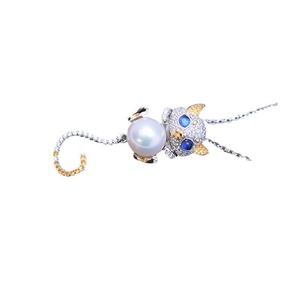 Collar de Perlas Wenchi China de 9-10 mm, Color Blanco, Plata S925, Juego Completo, Brillo Intenso, Ligeras Imperfecciones, Modelo 24452 - Product Image 5