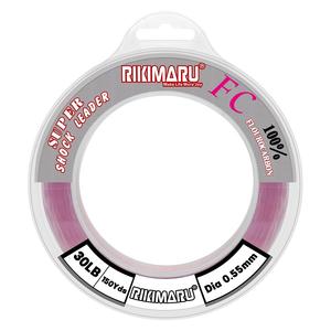Rikimaru 100% fluorocarbone 50m et 100m ligne de pêche japonaise claire <span class=keywords><strong>fluocarbone</strong></span> 10LB à 150LB chef de choc de pêche pour bar de mer - Product Image 2