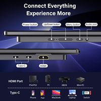 Monitor Portátil InnoView de 23.8 Pulgadas IPS LED LCD 100 HZ, Monitor IPS Portátil para Juegos, para Computadoras Portátiles, Teléfonos Móviles y Computadoras