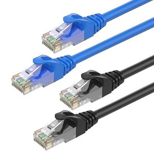 <span class=keywords><strong>Cable</strong></span> <span class=keywords><strong>de</strong></span> conexión <span class=keywords><strong>de</strong></span> red RJ45 Cat5e Cat6 Cat6A Cat7 Cat8 blindado <span class=keywords><strong>UTP</strong></span>/FTP/SFTP <span class=keywords><strong>Cable</strong></span> <span class=keywords><strong>de</strong></span> puente LAN <span class=keywords><strong>de</strong></span> red Ethernet Plana 1-20m - Product Image 1