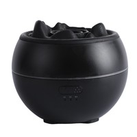 Diffuseur d'humidificateur d'air à flamme 3D lampe colorée à ultrasons diffuseur d'arôme d'huile essentielle de flamme de volcan pour hôtel et maison YS 5V