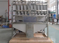 Machine à glaçons industrielle automatique, capacité 300 kg-30 tonnes, refroidissement par eau ou air, stockage 1000 kg