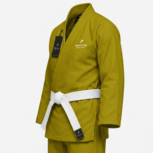 Tenue de judo en coton de qualité supérieure, combinaison d'entraînement d'arts martiaux, coupe confortable, matériau robuste, pratique professionnelle - Product Image 3