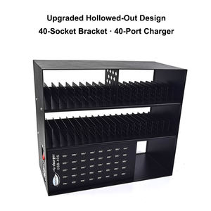 Chargeur multi-appareils Station de charge de <span class=keywords><strong>téléphone</strong></span> électrique 40 ports Armoire de charge de <span class=keywords><strong>téléphone</strong></span> portable USB avec support pour <span class=keywords><strong>téléphone</strong></span> et tablette - Product Image 2