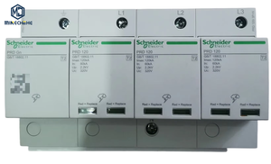 Parafoudre PRD120, configuration 3P+N, dispositif de protection contre les surtensions basse tension 120kA, alimentation électrique - Product Image 1