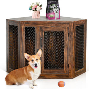 כלב פינתי ארגז רהיטים דקורטיביים גדול מקורה כלב צד קצה שולחן בתוך הבית הכלב - Product Image 1