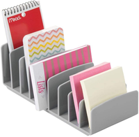 Présentoir de rangement en acrylique transparent à 9 compartiments pour fards à joues, poudres de maquillage, fards à paupières et rouges à lèvres, vente en gros