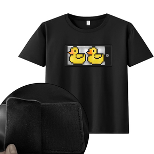 Fashion Light up Led Clothes Programmable Glow LED T-Shirt Festival <strong>Party</strong> <strong>Tshirt</strong> with Led Display Screen - Product Image 4