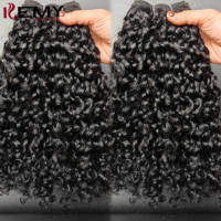 Vente en gros paquets de cheveux bouclés bruts birmans donneur unique extension de cheveux humains de luxe naturels bouclés crépus cambodgiens pour femmes noires
