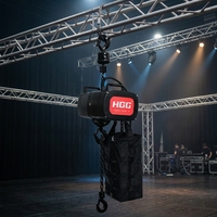 Treuil électrique de levage D-11stage pour treillis de scène, 0,5 tonne, 4 m/min, en alliage d'aluminium