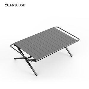 Mesa Plegable de Aleación de Aluminio para Exteriores Yuantoose, 105x60.4x42cm, Rectangular, Portátil, para Camping y Picnic - Product Image 2