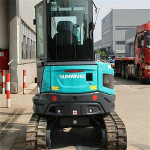 Mini-excavatrice sur chenilles SUNWARD SWE25UF, occasion, prix bas, livraison gratuite, nouveau modèle, hydraulique, agricole - Product Image 4