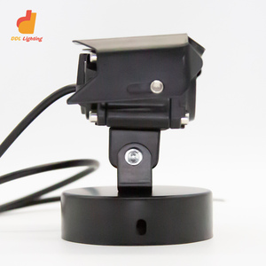 Multi Lens Motorrad LED-Scheinwerfer mit Lüftern Zweifarbige gelbe und weiße Fernlicht-und Abblendlicht-Scheinwerfer Fahr licht