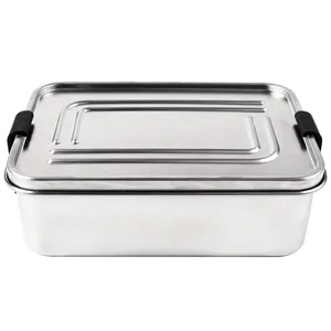 2022 Aohea Insulation Lunch Bento Box Eco-friendly Stainless Steel Lunch Box