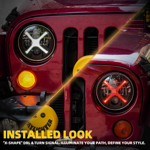 Wrangler <span class=keywords><strong>JK</strong></span> ไฟแอลอีดี60W 7นิ้วประเภท x 1รวมลำแสงสูง6500K รถออฟโรดสี่ฟังก์ชั่น - Product Image 5