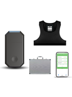Série Team Version GPS Tracker d'activité de football avec graphique de trajectoire thermique, technologie de port en gilet et contrôle par application