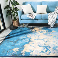 Grands tapis de la série bleue pour le salon, tapis pour le salon, taille 2*3m, prix bas, tapis nordique pour le salon