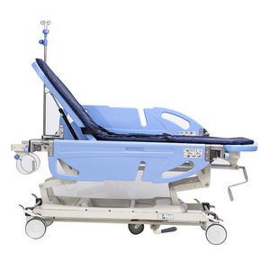 Medical emergency <b>trolley</b>, luxury transport vehicle, emergency lifting and tilting flatbed with guardrail, hospital gastroscopy - Product Image 2