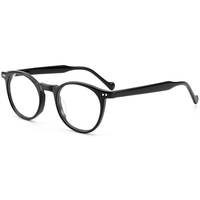 Monture de lunettes optiques rondes rétro unisexe en acétate Elan Optical YB6610 – Vente en gros, écologique, directement de l'usine