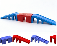 Équipement de parc pour chiens en plastique et métal, design tendance, pour l'entraînement et le jeu des animaux de compagnie en intérieur/extérieur