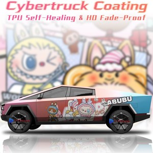<span class=keywords><strong>Film</strong></span> de protection <span class=keywords><strong>en</strong></span> vinyle pour Tesla Cybertruck, impression personnalisée <span class=keywords><strong>en</strong></span> gros, <span class=keywords><strong>film</strong></span> graphique pour toute la carrosserie, changement de couleur - Product Image 1