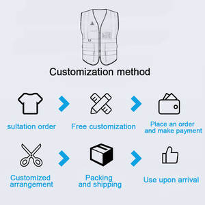 Gant <span class=keywords><strong>de</strong></span> sécurité réfléchissant en coton, respirant, grande taille, rouge et jaune, pour superviseur <span class=keywords><strong>de</strong></span> chantier, agent <span class=keywords><strong>de</strong></span> sécurité, avertissement - Product Image 6