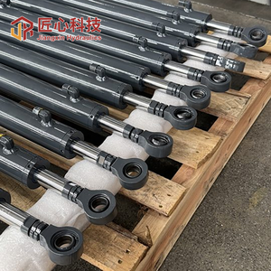 JX thép chất lượng cao tác động kép dài đột quỵ xi lanh thủy lực pit tông xi lanh thủy lực - Product Image 3