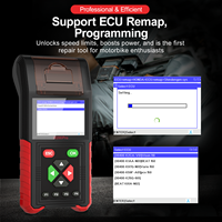 Nuevo Escáner Universal OBD2 para Motocicletas M200 Pro con Programa de Reasignación de ECU, Actualización Gratuita, Probador de Batería de 12V, Diagnóstico 12