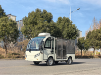 Véhicule de livraison réfrigéré électrique, fourgonnette de transport frigorifique fermée, mini-camion pour le transport de produits frais, service logistique alimentaire