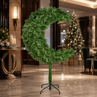 Arbre décoratif du Festival du Ramadan, 6 pieds, arbre de lune de l'Aïd, décor du Ramadan, en Stock