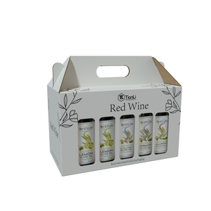 Op Maat Gemaakte Logo Rode Wijn Kraft Papieren Doos Bier Wijn Draagdoos <span class=keywords><strong>2</strong></span> Of <span class=keywords><strong>3</strong></span> Flessen Drankdoos Met Handvat En Raam - Product Image 6