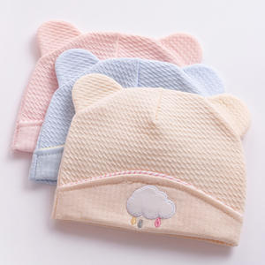 Automne hiver chaud bébé Animal oreille chapeau Offre Spéciale coloré coton fantaisie <span class=keywords><strong>tricot</strong></span>é bébé <span class=keywords><strong>bonnet</strong></span> pour 0-3 <span class=keywords><strong>mois</strong></span> - Product Image 6