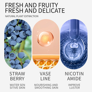 SADOER Crème Mains Bio Nourrissante et Hydratante 30g aux Fruits (Pêches, Myrtilles, Fraises) – Lot de Mini Crèmes Mains Marque Privée OEM - Product Image 4