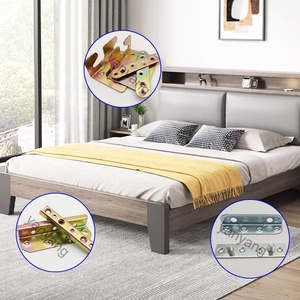 Yanyang sắt khung giường bản lề đồ nội thất phù hợp tiêu chuẩn tùy chỉnh sửa chữa đồ nội thất sofa giường Kẹp kết nối - Product Image 4