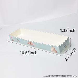 Boîte d'emballage de pain, sac d'emballage de repas, boîte de papier <span class=keywords><strong>rectangulaire</strong></span>, bouffées, milkshakes, pain, pâtisseries, chenilles, boîte de papier - Product Image 4