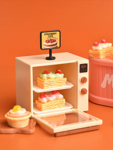 Breloque en résine en forme de gâteau aux fraises simulé, faite à la main, pour Noël, Halloween, pour la décoration de slime, de crème glacée et de desserts miniatures - Product Image 5