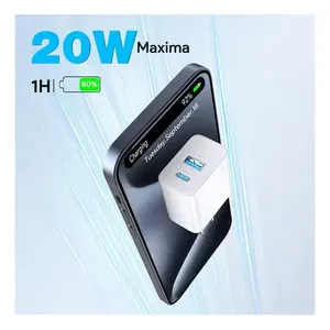 อะแดปเตอร์ชาร์จเร็ว USB/Type-C สองพอร์ต กำลังไฟ 20 วัตต์ (GAR161B) สีขาว ชาร์จ 1 ชั่วโมง รองรับแรงดันไฟฟ้าทั่วไป ป้องกันไฟฟ้าลัดวงจร SCP PD ของขวัญ - Product Image 5