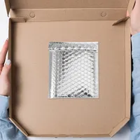 100 enveloppes matelassées à bulles, robustes, pour l'envoi de coques de téléphone portable et d'accessoires de mode, fabriquées en Chine continentale