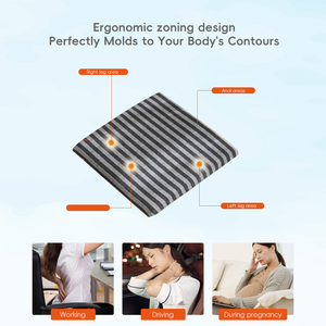 Оптовая продажа квадратных подушек из пены с эффектом памяти YUE RISE для офисных и стульев Кьявари, портативные, с медленным восстановлением формы - Product Image 3